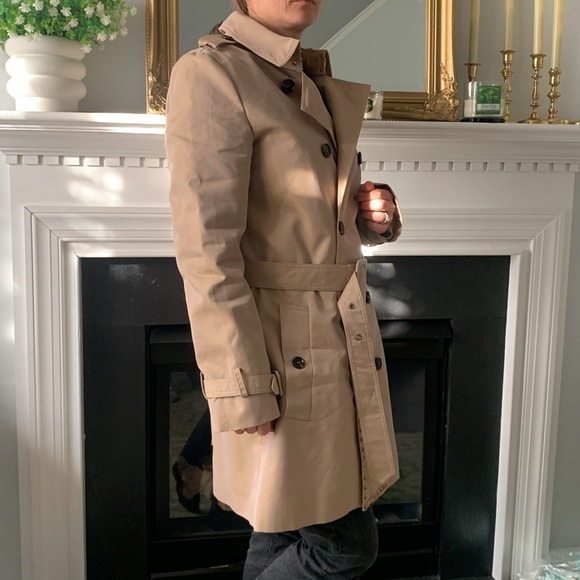 Valentino Spa trench coat tan studs detail sz XL luxury buttons classic elegant - Picture 2 of 16